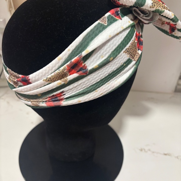 Set of 3 handmade stretch headbands. Christmas themed, 3-24 months - Picture 11 of 13
